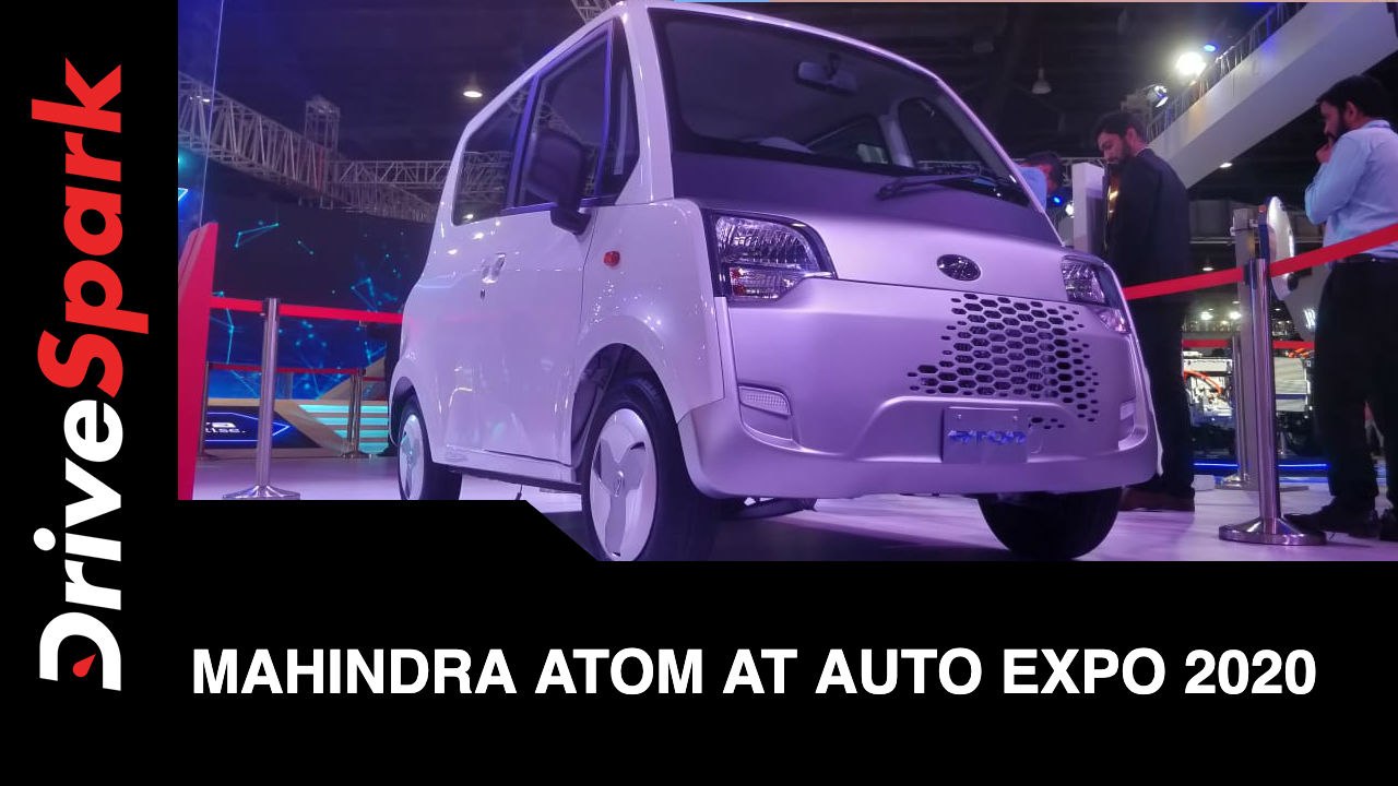 Mahindra Atom at Auto Expo 2020 | Mahindra Atom...