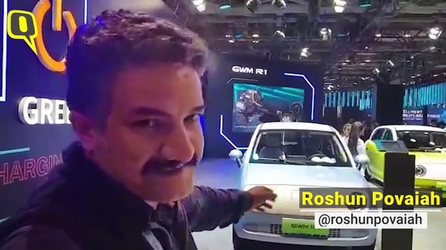 Auto Expo 2020: China's Great Wall Motors Debuts in India, Unveils EV R1