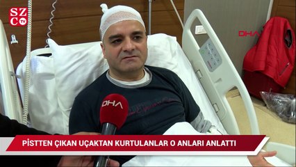 Uçak kazasından yaralı kurtulanlar o anları anlattı