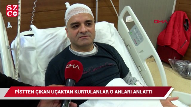 Uçak kazasından yaralı kurtulanlar o anları anlattı