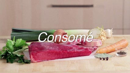 Receta de consomé