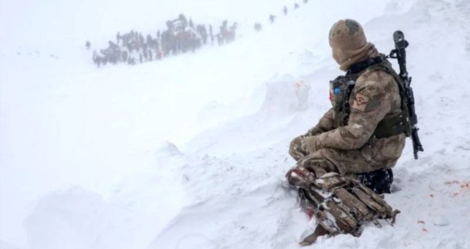 Çığ faciasına damga vuran fotoğrafı çeken muhabir, fotoğrafın hikayesini anlattı