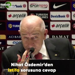 Nihat Özdemir'den istifa iddialarına sert tepki
