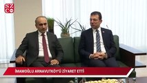 Ekrem İmamoğlu, Arnavutköy'de incelemelerde bulundu