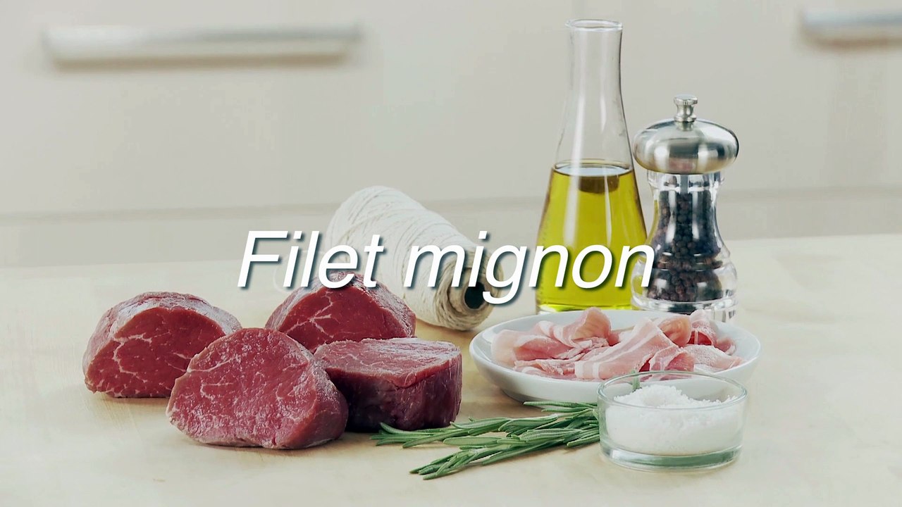 Receta de filet mignon