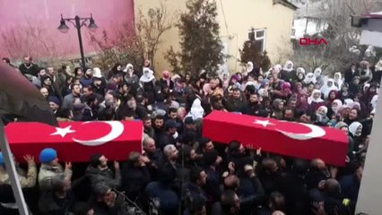Van çatak'ta çığ şehitleri için ikinci tören