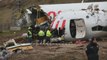 Al menos tres muertos en el accidente de avión de Estambul