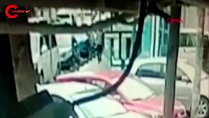 İstanbul'da soyguncu dehşeti kamerada