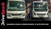 Mahindra Cruzio & Cruzio Grande at Auto Expo 2020 | First Look, Features & More