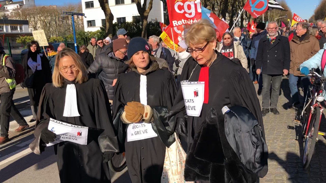 Retraites : les avocats aussi dans la rue !