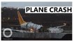 Boeing breaks apart after skidding off runway, killing three people