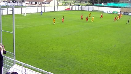 As FABREGUES /rodez 02/02/2020 1 mi temps