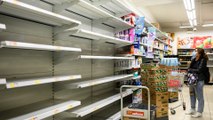 Shelves cleared in some Hong Kong shops by panic buying related to coronavirus outbreak