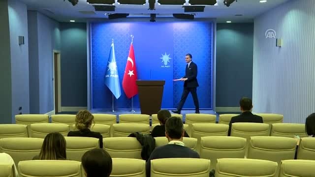 Ömer Çelik: 3-4-5 Nisan tarihinde Kızılcahamam Kampı yapmaya karar verdik