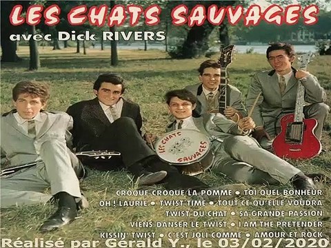 Les Chats Sauvages & Dick Rivers_Croque croque la pomme (1961)