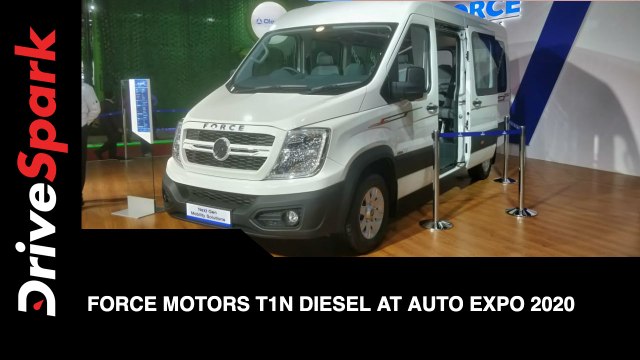 Force Motors T1N Diesel at Auto Expo 2020 | Force Motors T1N Diesel First Look, Features & More