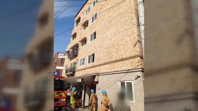 경기 수원 다세대주택 화재...1명 부상 / YTN