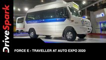 Force E-Traveller at Auto Expo 2020 | Force E-Traveller  First Look, Features & More