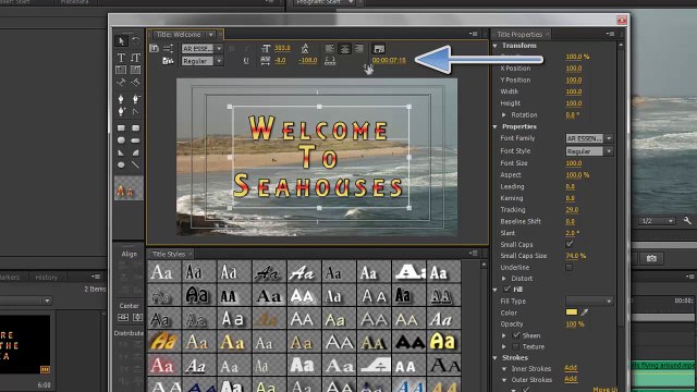 Premiere Pro CS6 36 Title Templates