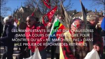 Manifestation contre les retraites jeudi 6 février à Troyes