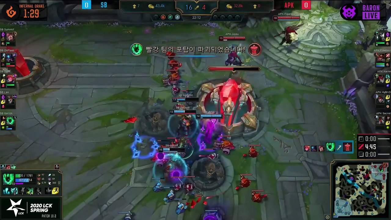 SB vs APK Highlights ALL GAMES   LCK Spring 2020 W1D2