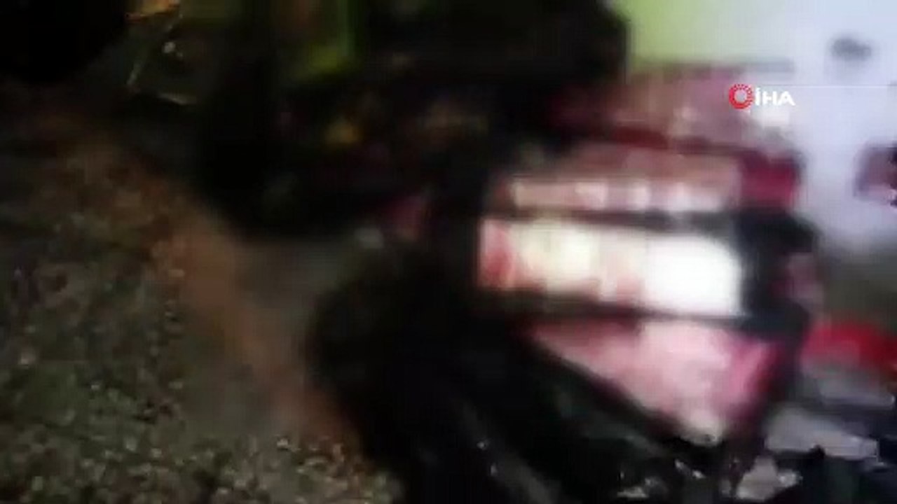 Kaçakçılık operasyonunda 17 bin 230 paket kaçak sigara ele geçirildi