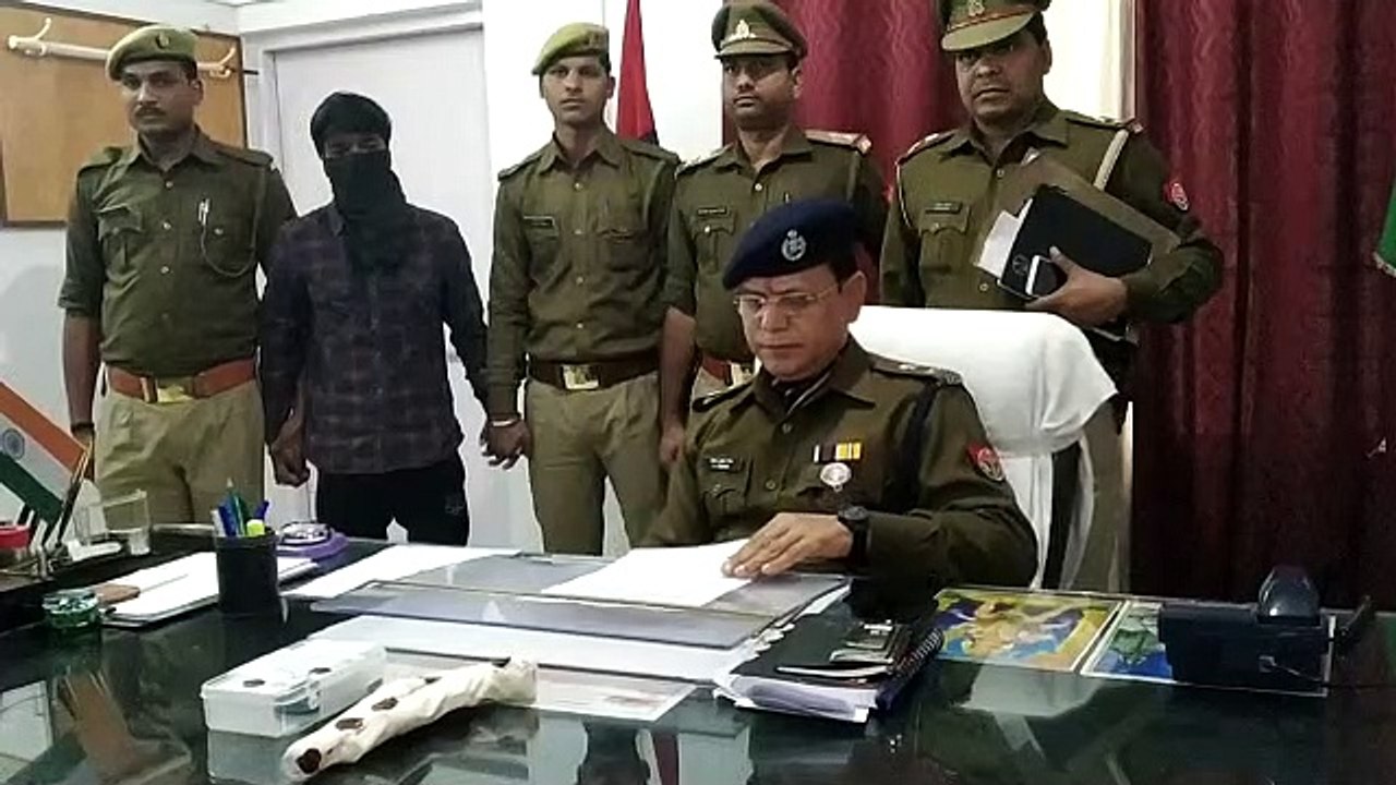 पुलिस ने मोटरसाइकिल चोर को पकड़ा, चोर नेपाल में करता था बिक्री