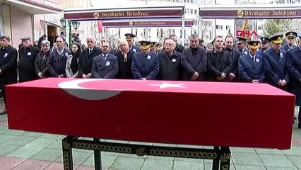 Van'da meydana gelen çığ felaketinde şehit jandarma uzman onbaşı tarkan karaca eskişehir'de son...