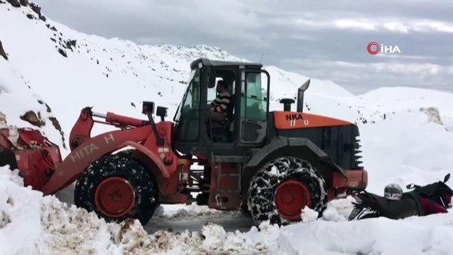 Batman’da kar nedeni ile kapanan köy yolları ulaşıma açılıyor