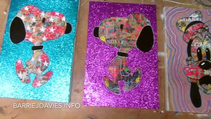 WHAT IS THE ARTIST BARRIE J DAVIES DOING TODAY?