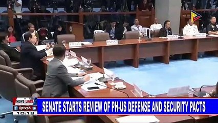 Senate starts review of PH-US defense and security pacts