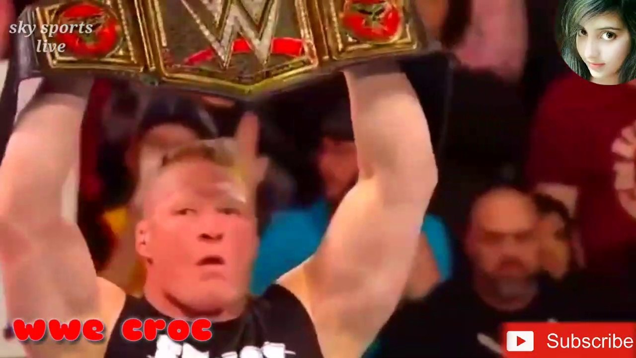 brock lesnar vs ricochet wwe championship 2020