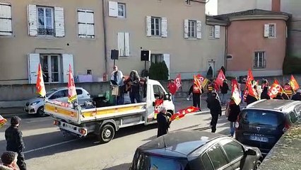 À Annonay, plus de 200 manifestants et du reggae