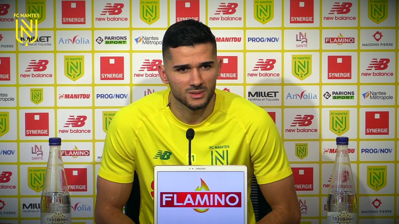 Mehdi Abeid avant Dijon FCO - FC Nantes