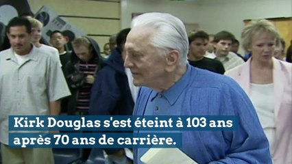 L'acteur américain culte Kirk Douglas est décédé