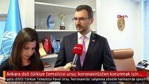 Ankara dsö türkiye temsilcisi ursu: koronavirüsten korunmak için sık sık el yıkanması çok önemli