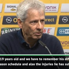 Favre defends decision not to start Haaland after Dortmund cup exit