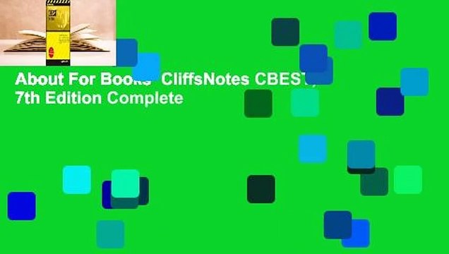 About For Books  CliffsNotes CBEST, 7th Edition Complete