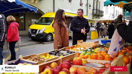 Les élections municipales sur le marché de Rumilly