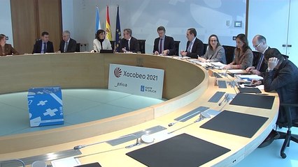 Feijóo preside la reunión del Consello en Santiago