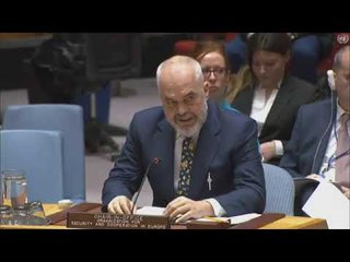 Report TV -Rama në OKB Do monitorojmë zbatimin e marrëveshjes së paqes në Ukrainë