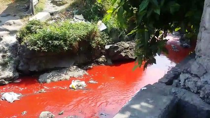 River Runs Red in the Philippines