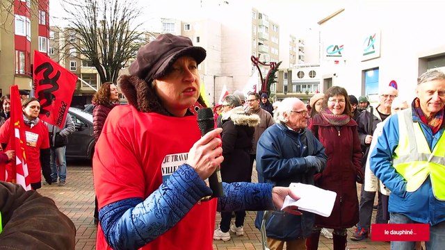Les manifestants poursuivent leur combat à Bourgoin-Jallieu
