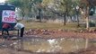 भोपाल मध्य प्रदेश मेला मेला महोत्सव में लगी प्याऊ के आसपास जलभराव