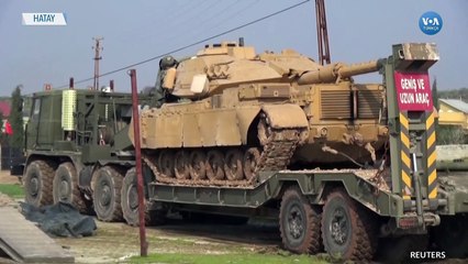 Türkiye Suriye Sınırına Tank Sevkiyatına Başladı