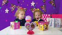 LOL Surprise toys - LOL Surprise Unboxing! Sisters Pretend Play | LOL Surprise OMG