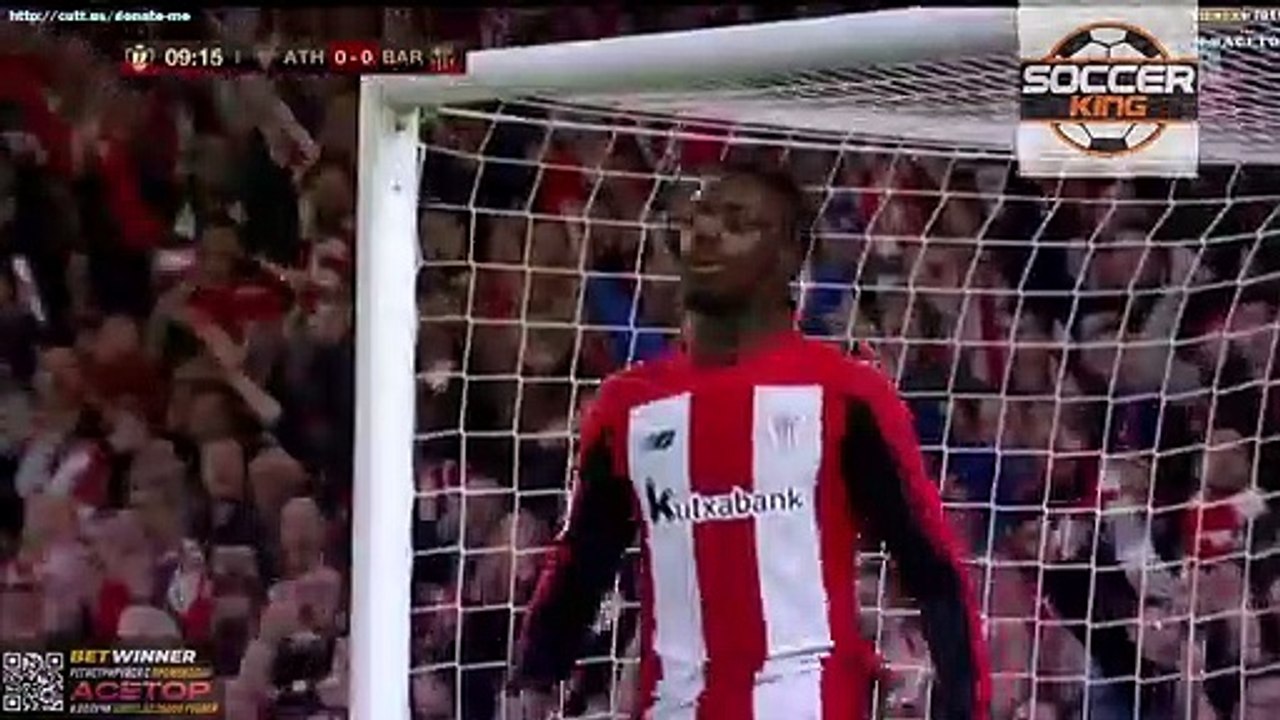 Inaki Williams CORRECTION Goal HD - Ath Bilbao 0 -0 Barcelona 06.02.2020