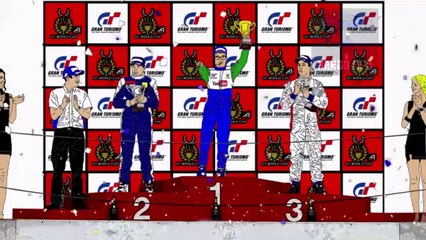 Gran Turismo 2 (PSX) Introducao - Fazendo os testes para tirar a Licenca B