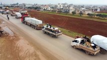 جيش النظام السوري يعلن تطويق مدينة سراقب بريف إدلب