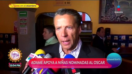 Alfredo Adame apoya a niñas en condición de vulnerabilidad
